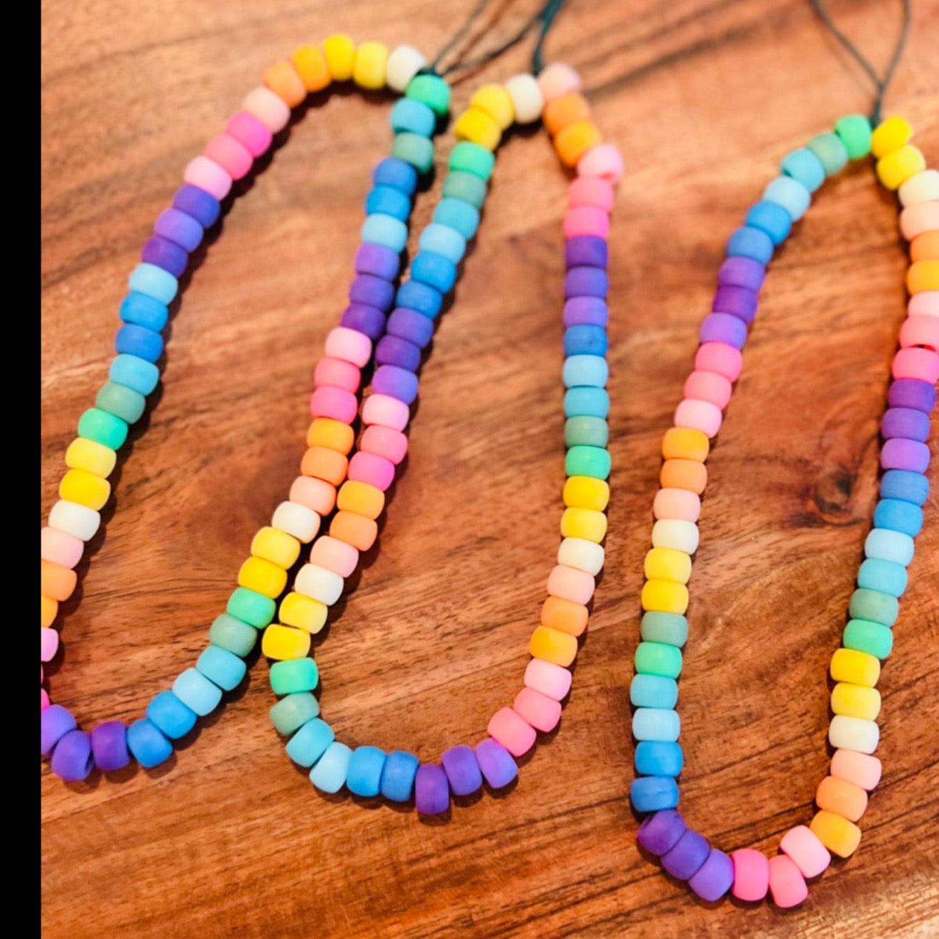 Pastel Rainbow Phone Charm