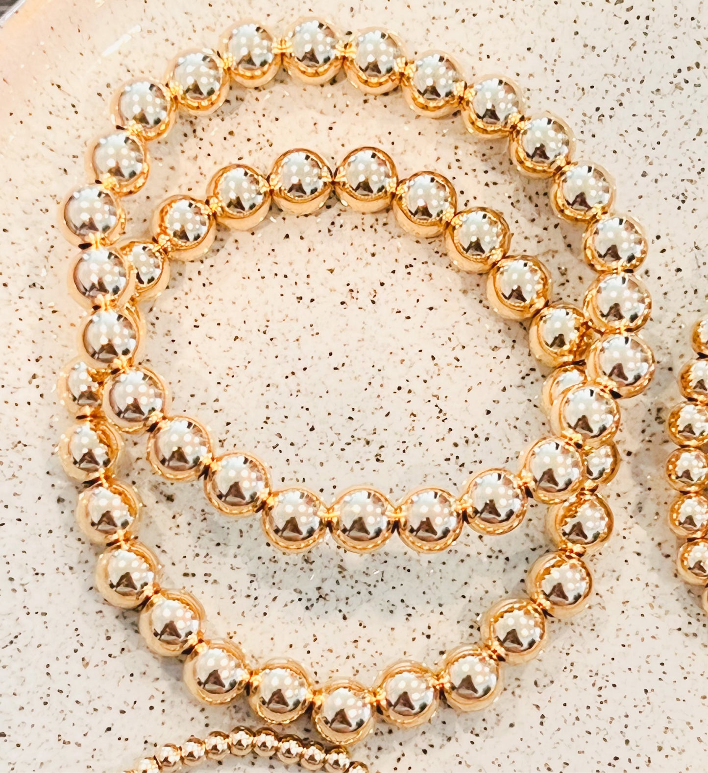 7mm Beaded Bracelet (“The Fancy One”)