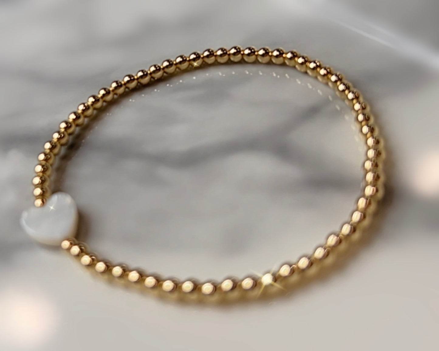 Golden Valentine Bracelet