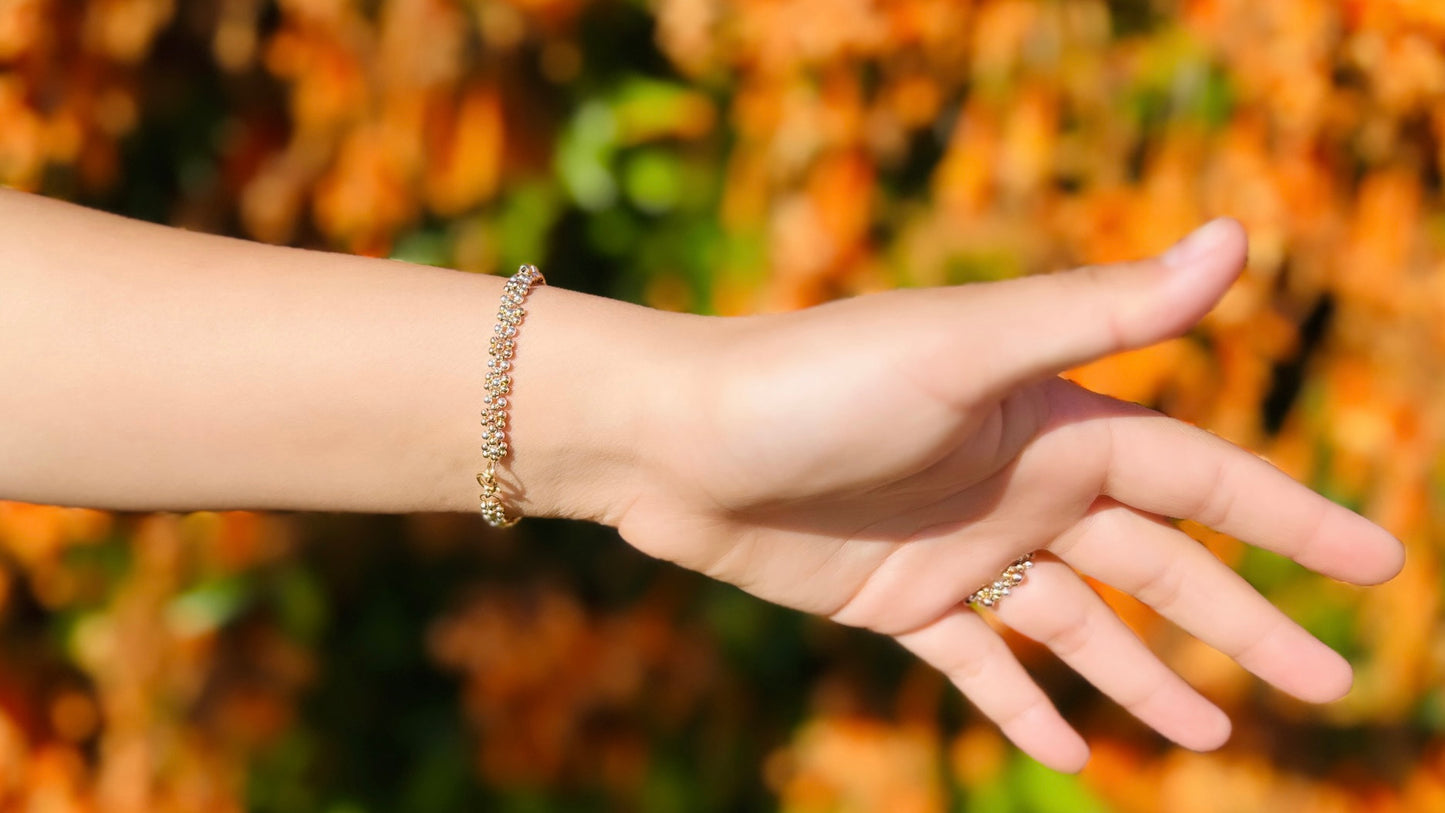 Cupid’s Floral Bracelet