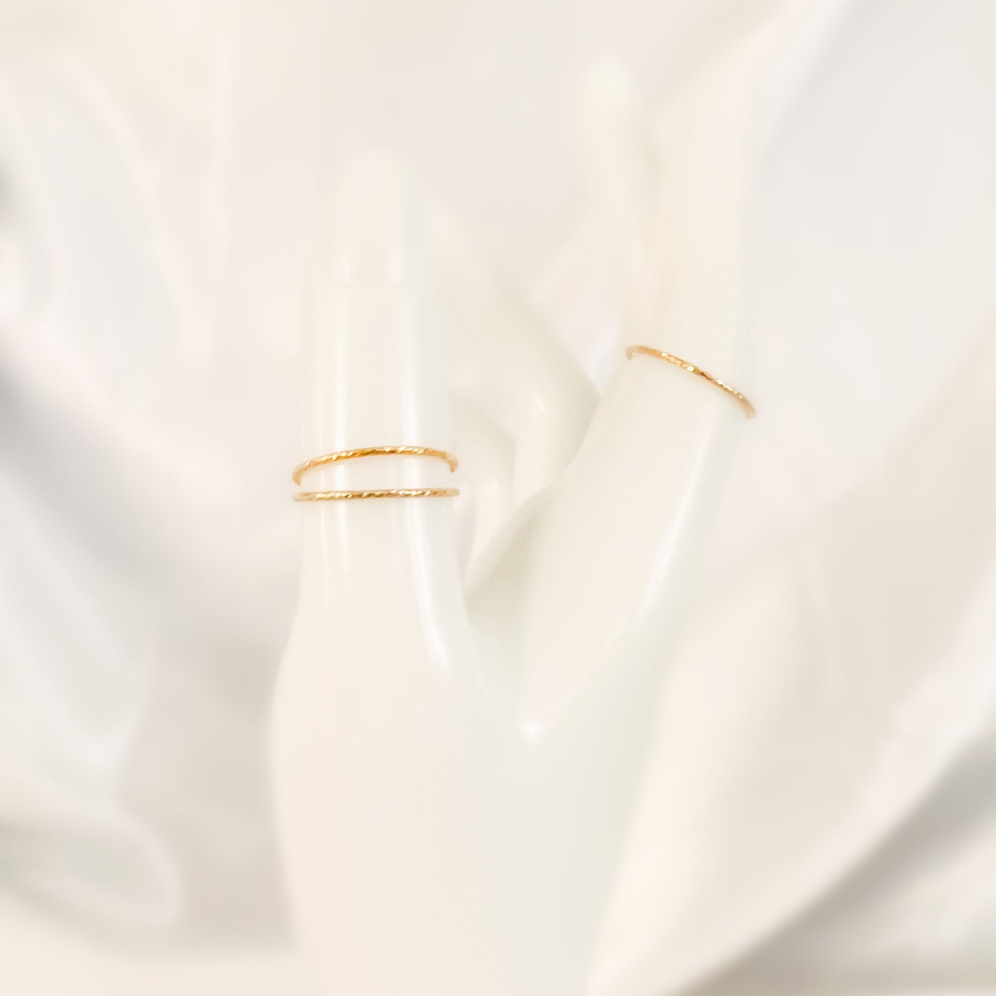 Poppy Stackable Gold Filled Ring