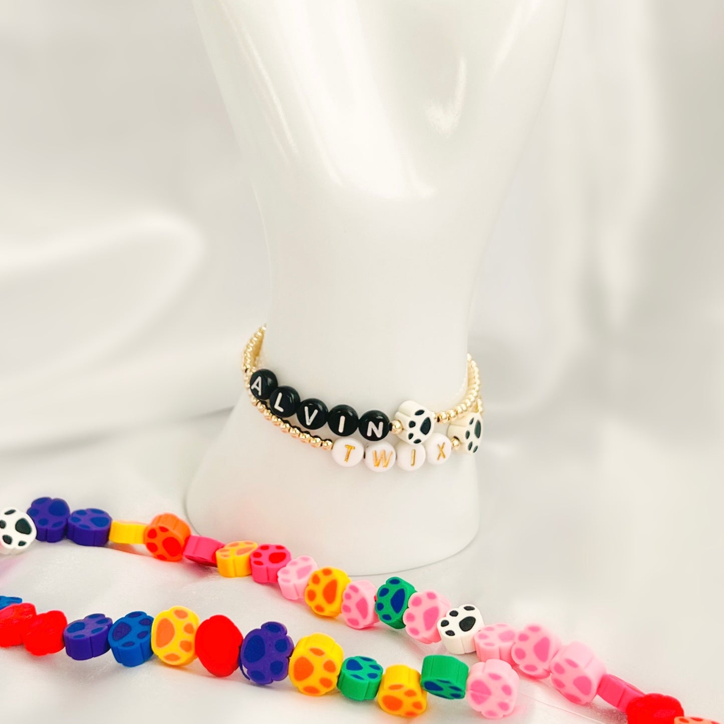 PawBling Custom Beaded Bracelet