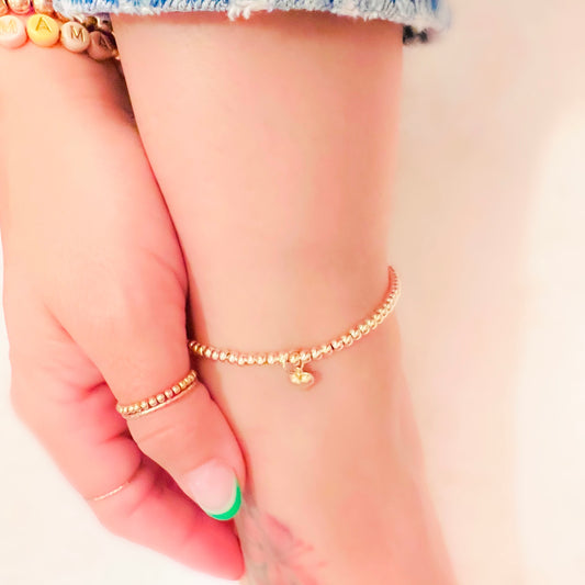 Baby Heart Anklet