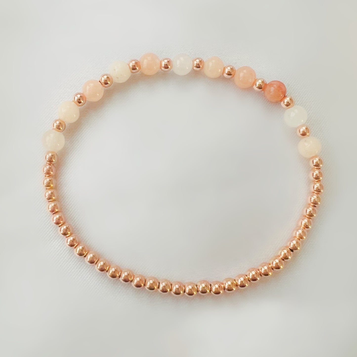 Pink Aventurine Jade Bracelet