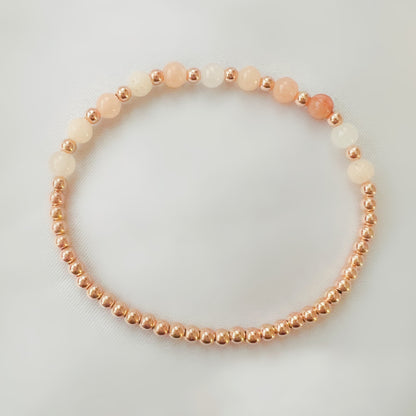 Pink Aventurine Jade Bracelet