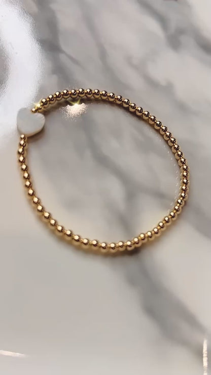 Golden Valentine  Bracelet