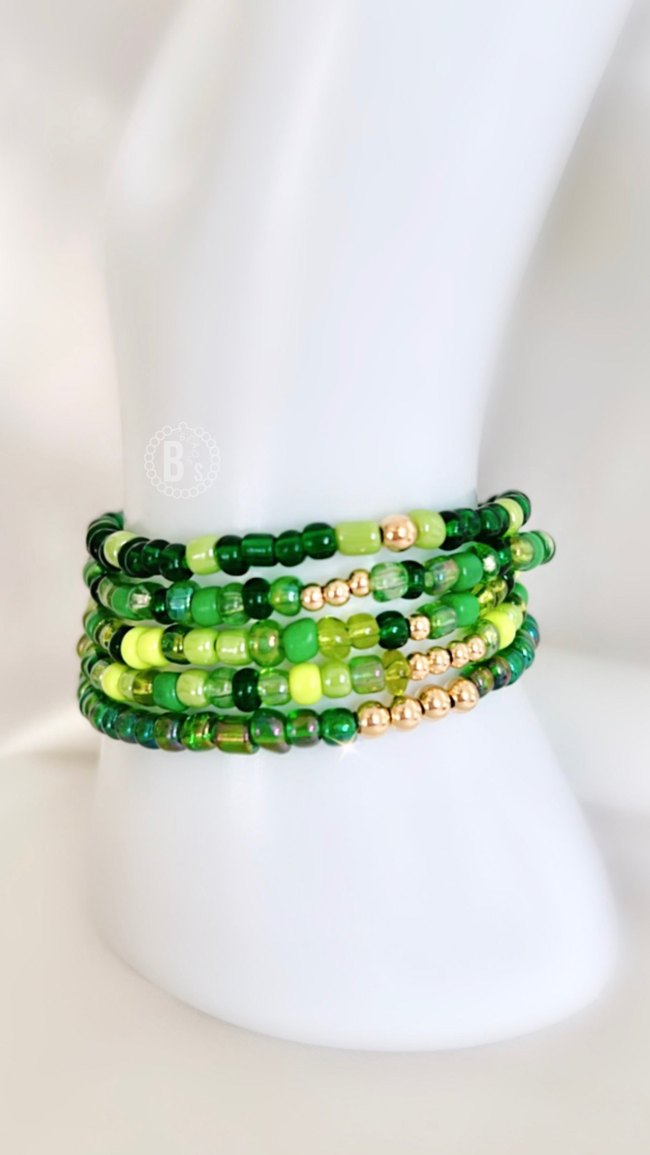 St. Patty’s Day Seed Bracelet