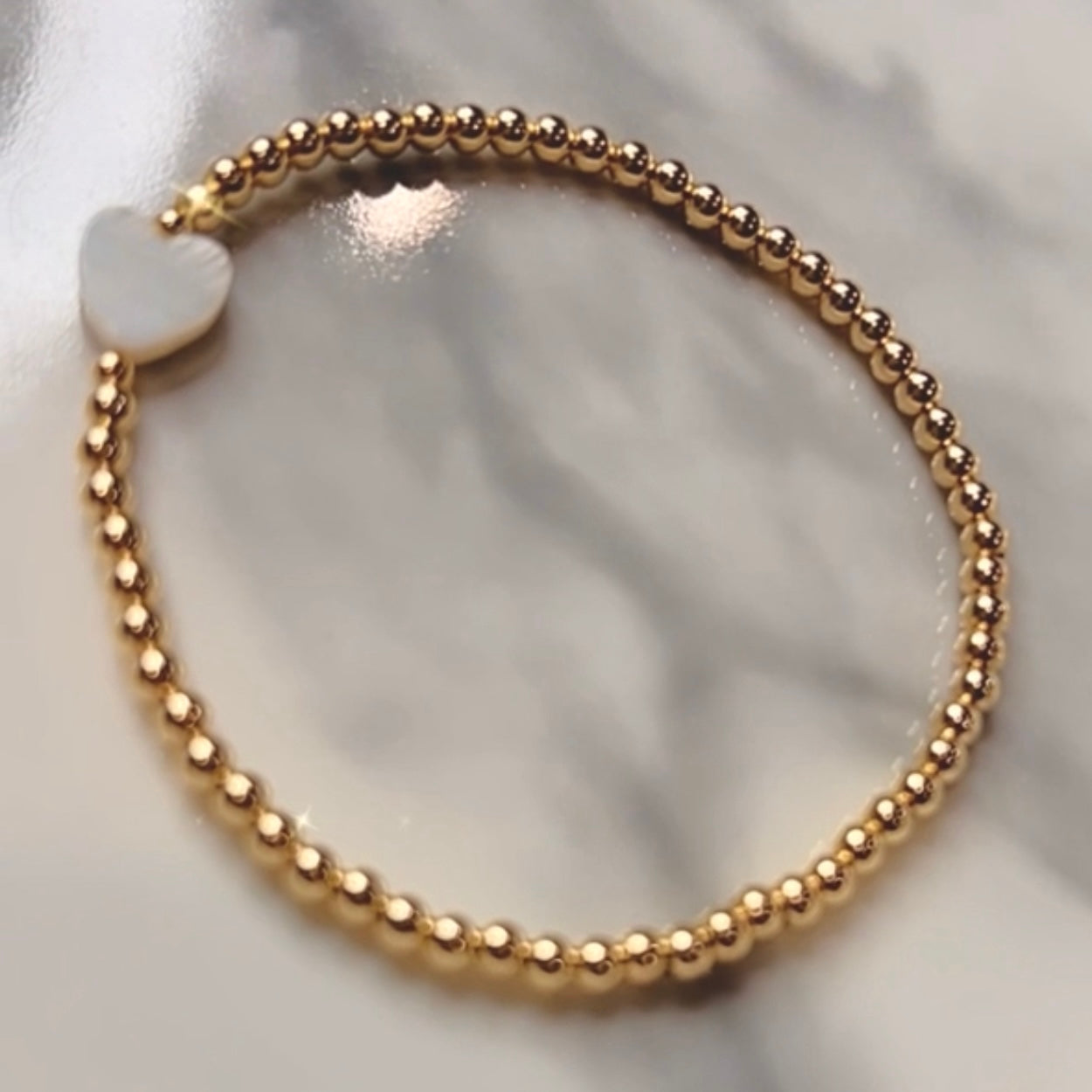 Golden Valentine  Bracelet