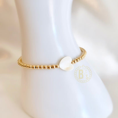 Golden Valentine  Bracelet