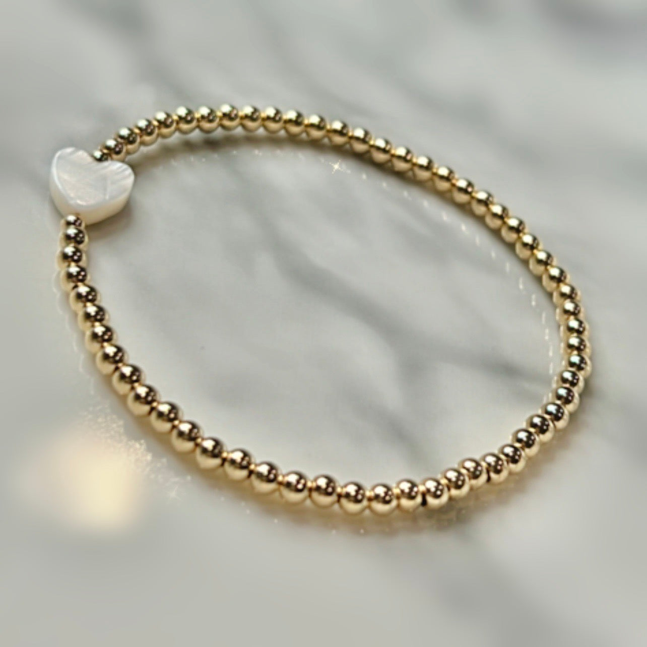 Golden Valentine  Bracelet