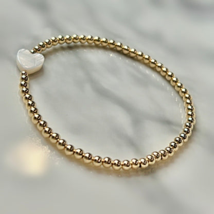 Golden Valentine  Bracelet